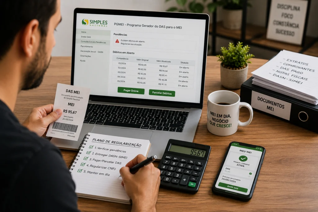 Como Regularizar um MEI com Dívidas em
