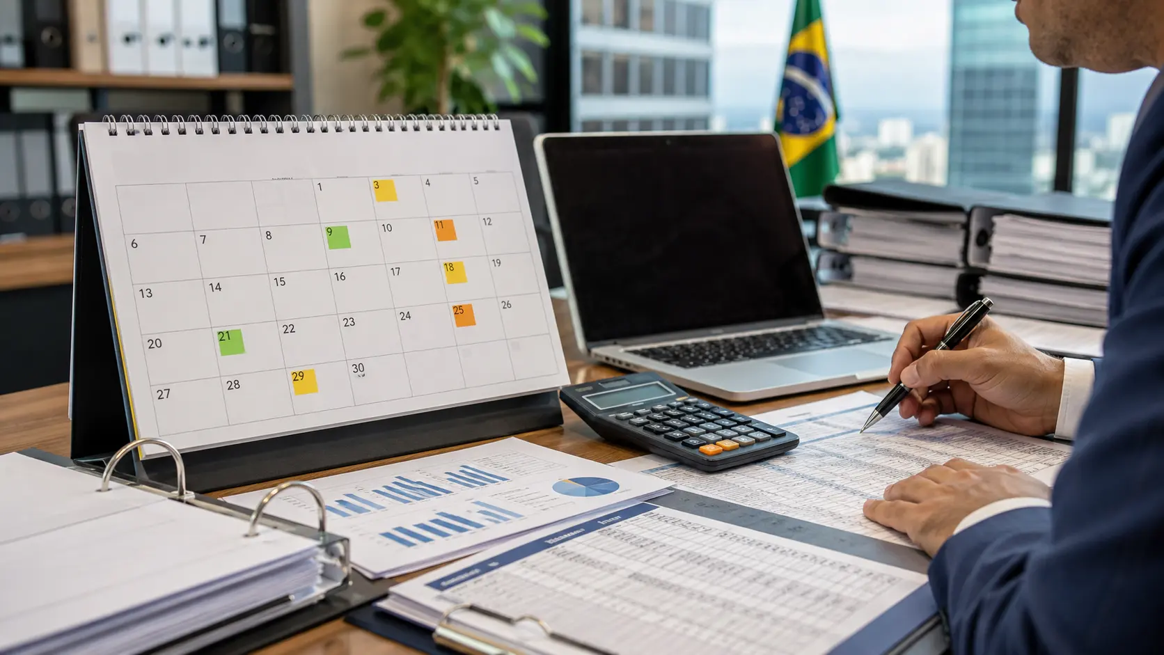 Setembro 2026 Calendário Fiscal da Empresa e Obrigações do Mês